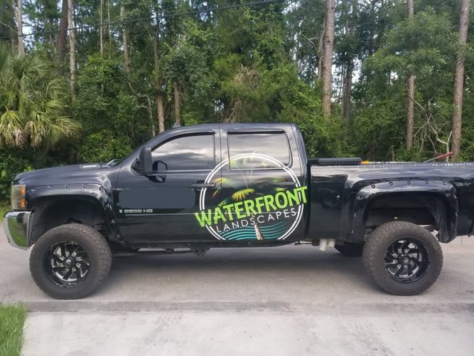 Waterfront Landscapes truck